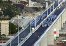 Katastrofebroen i Genova er gjenåpnet